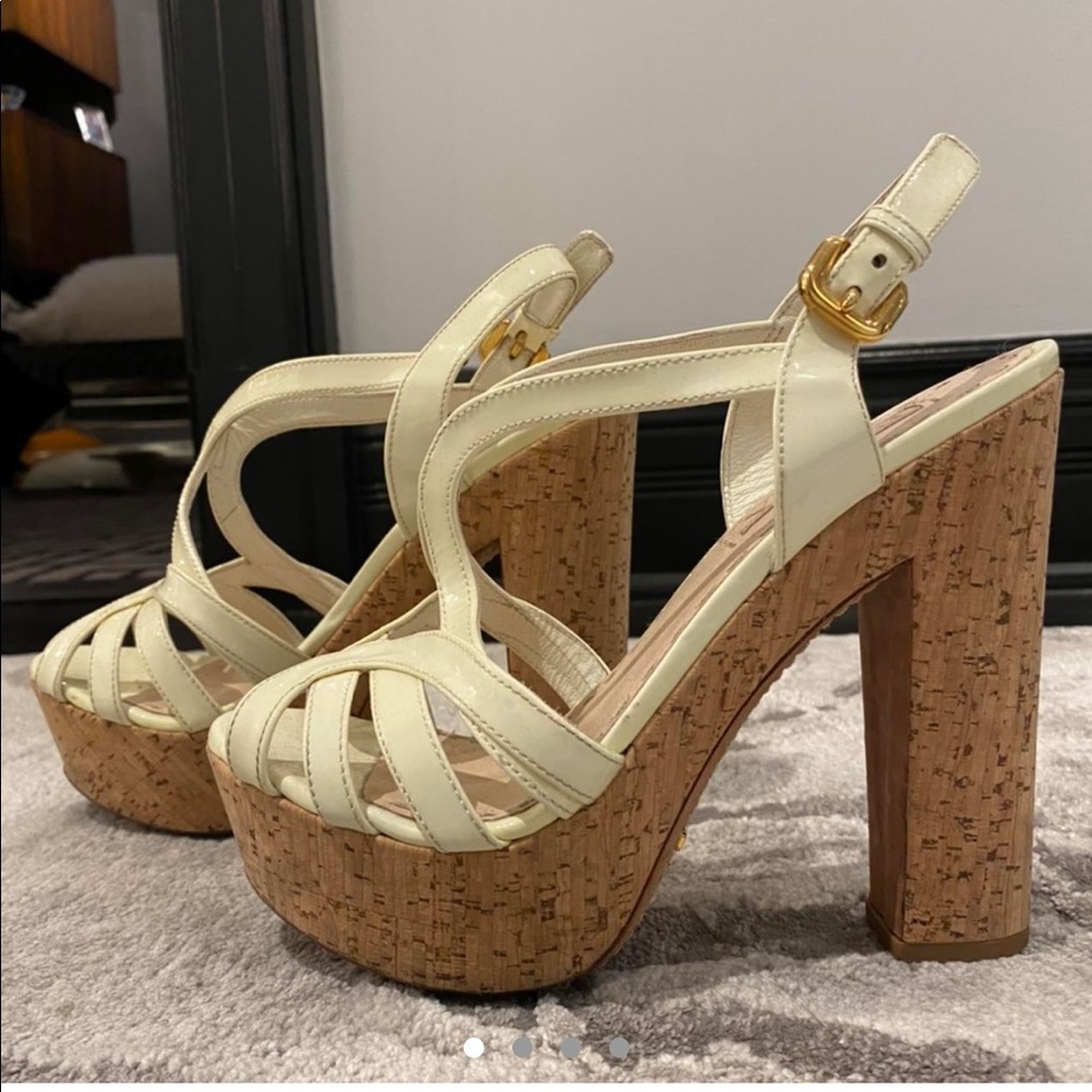 PRADA PLATFORM SANDALS - Picture 4 of 4